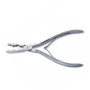 Pinzas de Acero Inoxidable para Extensiones de Cabello con Mango de Goma, Herramienta Profesional para Abrir y Cerrar Anillos Micro para Cabello - Product Image 3