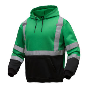 Sudaderas de Seguridad Reflectantes de Alta Visibilidad, Unisex, de Poliéster, Impresas con Serigrafía, de Alta Calidad, Fabricante Profesional 2026 - Product Image 3