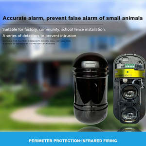 Distancia 30-150 metros Detector de barrera de dos haces infrarrojo impermeable para seguridad perimetral ABT - Product Image 4
