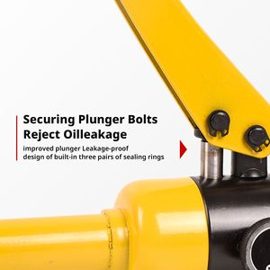 8 AWG-4/0 AWG Wire Crimping Tool Set Hand <b>Hydraulic</b> Cable Lug Terminal <b>Crimper</b> with 8 Pairs Dies - Product Image 4