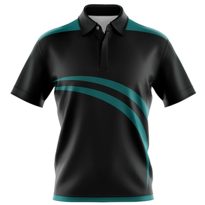 Polo rayé pour homme, tricolore, style classique, décontracté, à manches courtes - Product Image 5
