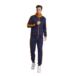 Pantalon de jogging léger pour homme, imprimé sur mesure, en polyester/coton, respirant, séchage rapide, grande taille, extensible dans quatre directions, color block - Product Image 1