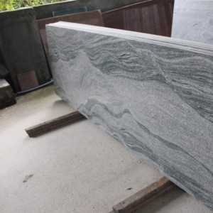 Azulejo de granito pulido gris Superficie duradera resistente a los arañazos y al calor Ideal para la renovación del hogar moderno Mostrador de paredes de pisos - Product Image 4