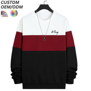 Sweat-shirt polaire pour homme, pull décontracté, confort hivernal, coupe oversize, logo personnalisé, support OEM ODM pour la vente en gros - Product Image 5