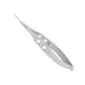 Micro-ciseaux manuels de précision, manche personnalisé, acier inoxydable, lame incurvée angulaire, qualité médicale chirurgicale supérieure - Product Image 1