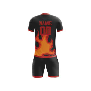 Uniforme de Fútbol Personalizado con Tela de Poliéster 100% de Secado Rápido, Colores y Logotipo Personalizados - Product Image 4