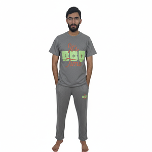 Conjunto de camiseta y pantalón para hombre de alta calidad, nuevo estilo moderno, transpirable, con bolsillos, de gran venta. - Product Image 1