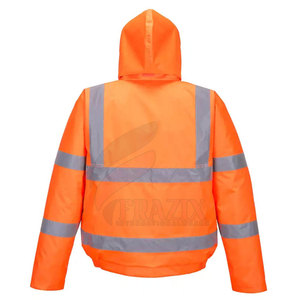 Chaqueta de seguridad reflectante para trabajos industriales, mantenimiento, transporte y servicios públicos. - Product Image 2