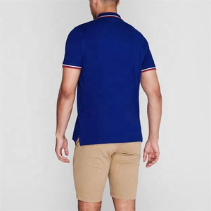 เสื้อถักนิตติ้งผ้าฝ้าย 100% สำหรับผู้ชาย แขนสั้น พิมพ์ลาย ปักโลโก้ ขายส่ง รับผลิตแบบ OEM - Product Image 5