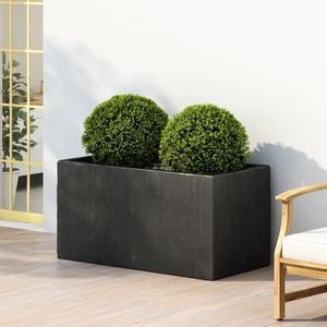 <b>Large</b> Outdoor <b>Square</b> MGO <b>Planter</b> 35 L Capacity Flower Pot & <b>Planter</b> - Product Image 1