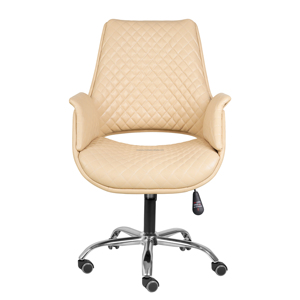 Silla Plegable de Cuero/Metal/Madera/Cuero PU, Estilo Moderno Francés Minimalista Tradicional, Color Personalizado, Ajustable, para Salón de Belleza - Product Image 2