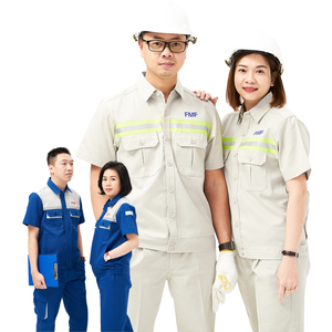 ชุดทำงานเสื้อ/กางเกงระบายอากาศได้ดีชุดเครื่องแบบทำงานทุกประเภทสำหรับผู้ชายและผู้หญิง-โรงงาน FMF VN-oum/odm - Product Image 1
