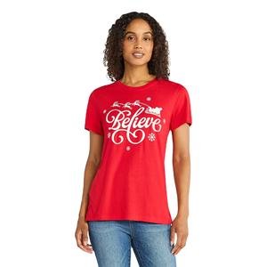 T-shirts décontractés à manches courtes pour femmes, coupe ajustée, col rond, 100% coton, écologiques, grandes tailles, personnalisés par BD Supplier - Product Image 5
