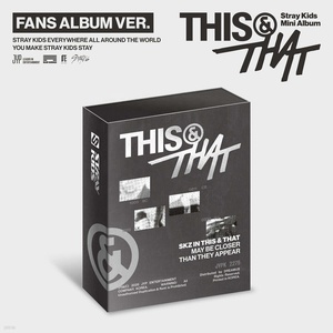 [Korean Original Album] STRAY KIDS - THIS & THAT (FANS ALBUM VER.) - Product Image 1