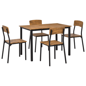 Dining Room Set Elegant Table and Chair Ensemble for Comfortable Mealtime Experience - Product Image 3