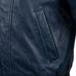 Blouson aviateur rétro en cuir NAI-0440A pour homme, style pilote, vêtement de protection pour moto, couleur personnalisable - Product Image 5