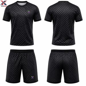 Camiseta de Fútbol de Manga Corta, Secado Rápido, Transpirable, Personalizable, Unisex, para Adultos, Uniforme Oficial de Equipo, Venta al Por Mayor, OEM - Product Image 5