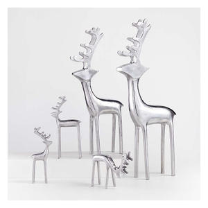 Ornements de Noël en aluminium de luxe en gros, personnalisables en tailles et couleurs, réutilisables pour la décoration intérieure - Product Image 6