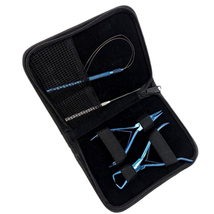 Pince à extensions capillaires en acier inoxydable léger de haute qualité avec poignée respirante Regal Impex - Product Image 1