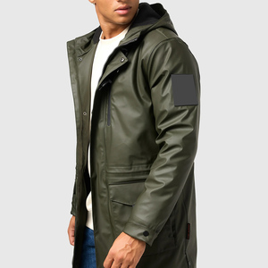 Veste coupe-vent légère imperméable mi-longue pour homme, idéale pour les voyages, personnalisation OEM, vente en gros - Product Image 6