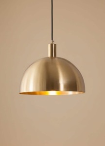 Lámpara de Techo Decorativa de Metal Dorado Acanalado para Pasillo, Dormitorio, Sala de Estar y Decoración Interior Moderna y Elegante - Product Image 2