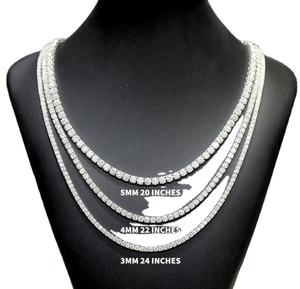 Cadena Cubana Personalizable de Oro Rosa de 14K con Moissanita VVS y Diseño de Diamantes Estilo Hip Hop, Novedad de Moda - Product Image 5