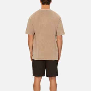 Precio al por mayor Conjuntos de chándal de camiseta y pantalón corto para hombre, tallas grandes, personalizados, estilo casual urbano, 100% algodón, de secado rápido, Verano 2026 - Product Image 3