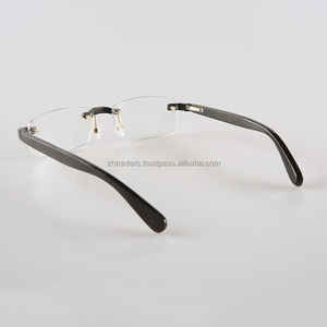 Borregls Buffalo Horn Gafas Hombres Mujeres Cuadrados Prescripción Buffs Marcos de anteojos Ópticos de lujo para gafas - Product Image 5