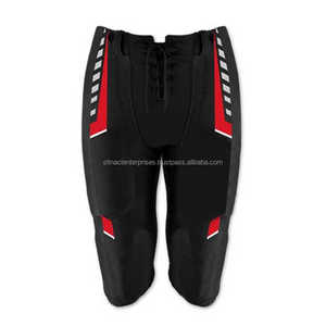 Uniforme de football américain pour adultes, vente en gros, maillot et pantalon d'entraînement personnalisés, spandex/coton, respirant, séchage rapide, automne - Product Image 4