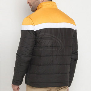 Chaqueta de Invierno para Hombre, Nueva Colección, Precio Razonable, Venta Especial, Personalizada, MOQ Bajo, con Cuello Alto de Lona y Logotipo Frontal - Product Image 2