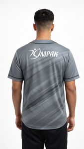 Maillot de baseball léger et respirant grande taille à manches courtes, conçu par sublimation intégrale pour les équipes sportives et la mode décontractée - Product Image 4