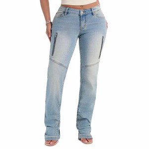 Wholesale Custom Women's High-Waist Denim <b>Jeans</b> <b>Tummy</b> <b>Control</b> Stretchy Straight Leg <b>Jean</b> Pants Sexy Retro Apparel Clothing - Product Image 5