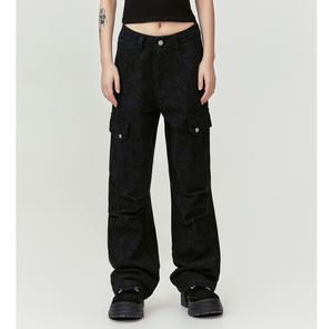 Estilo Náutico Preppy: Popelina azul marino fresca y bolsillos elegantes para una apariencia impecable y lista para la playa. Para Mujeres - Product Image 1