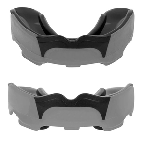 Protège-dents de boxe de haute qualité, léger, gris et noir, bicolore, taille personnalisée - Product Image 5