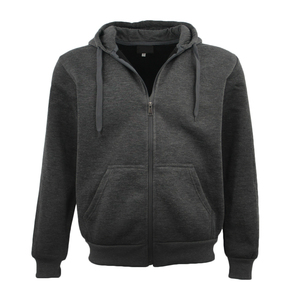 Sudadera con capucha y cremallera completa personalizada – Sudadera con capucha y cremallera de algodón premium para hombre y mujer - Product Image 5