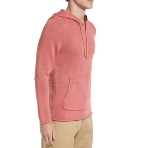 เสื้อฮู้ดดี้ผู้ชายแบบลำลองสำหรับฤดูหนาว ปี 2026 ออกแบบตามสั่ง SUH INTERNATIONAL ผ้าฝ้าย 100% ระบายอากาศได้ดี คุณภาพสูง ผลิตตามแบบ OEM - Product Image 4