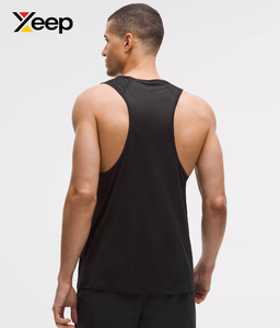 เสื้อกล้ามออกกำลังกายผู้ชาย XEEP รุ่น XC-GTT-26 คุณภาพสูง ระบายอากาศได้ดี แห้งเร็ว ผ้าถัก 100% คอตตอน คอกลม สีพื้น OEM - Product Image 2