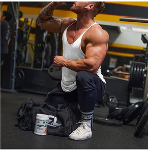 Débardeurs de sublimation personnalisés, impression sur mesure, grandes tailles, débardeur de sport, broderie, 100% coton, vêtements de sport, stringer - Product Image 3