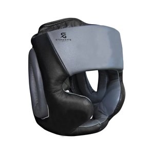 Protège-tête de boxe en cuir léger, respirant et réglable, avec impression personnalisée pour l'entraînement MMA et Kickboxing 2026 - Product Image 4