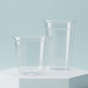Clear Round <b>Plastic</b> <b>Cup</b> PP Material Beverage Use Disposable <b>Cup</b> for Tea Coffee Juice - Product Image 1
