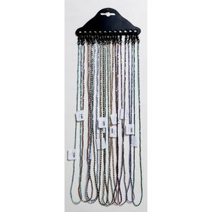 Cadena de cuero con cuentas para gafas, soporte para gafas de sol para llevar al cuello - Product Image 6