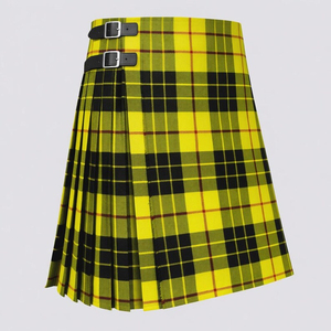 Kilt écossais jaune unisexe, jupe plissée traditionnelle des Highlands, mélange de laine, tenue de clan personnalisée, SW GROUP, adultes, service OEM - Product Image 3