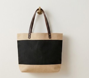Sac fourre-tout en jute écologique, sac à main doux et réutilisable, sac de courses personnalisé imprimé pour les voyages et les cadeaux - Product Image 1
