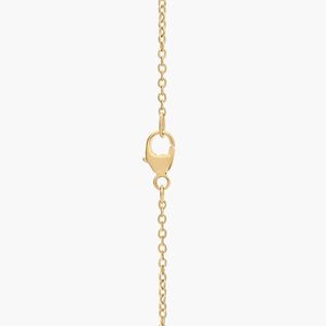 Women's Luxury Riviera Pav Diamond Circle <b>Necklace</b> with 2 CTW Round Cut Lab-Grown Diamonds in White Gold - Product Image 5