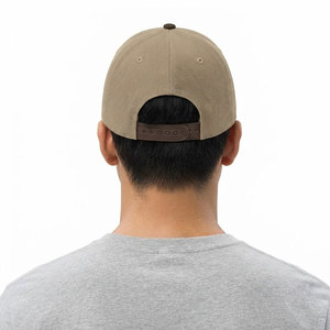 Casquette simple et structurée pour hommes avec panneau avant rigide, fermeture réglable, tissu respirant, sensation légère et port confortable - Product Image 5