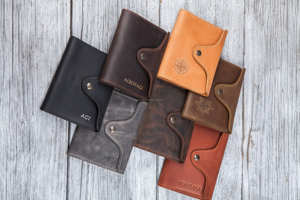 Funda de Cuero de Lujo Profesional para Cuaderno A5, Recargable, Protectora y Antiolores para Oficina y Trabajo - Product Image 6