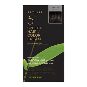 Il viso negozio veloce colore dei capelli crema 5 minuti applicazione tempo disponibile in nero e marrone - Product Image 1