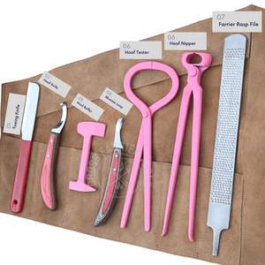 Kit de Recorte de Pezuñas de Grado Industrial con Cortador de Pezuñas, Detector de Dolor en Pezuñas, Cuchilla Curva para Pezuñas, Lima y Cuchilla de Afilado - Product Image 3