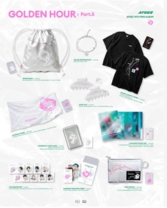 ATEEZ Golden Hour Part.5 Pop-Up Store Marchandise Officielle Événement de Tirage au Sort Adulte Musique Pop Coréenne POB [Carte à Collectionner Aléatoire] - Product Image 2