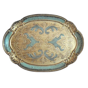 Bandeja de Plata Hecha a Mano con Grabado Marroquí, Diseño Vintage, Arte Metálico Decorativo, Bandeja para Servir Comida, Exhibición de Postres en Oferta - Product Image 5